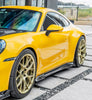 Porsche 911 992 992.1 Carerra Base/S/T/4/4S/Targa 4/Targa 4S/GTS (Sport Design Aerokit Package only) 2020 2021 2022 2023 2024 with Aftermarket Parts - Side Skirts Carbon Fiber/FRP from CMST Tuning