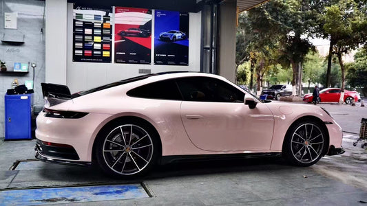 Porsche 992 992.1 Carrera Base/S/T/4/4S/Targa 4/Targa 4S/GTS 2020 2021 2022 2023 2024 with Aftermarket Parts - Sport & Non-Sport Design Aerokit Package Rear Diffuser Carbon Fiber / FRP from CMST Tuning