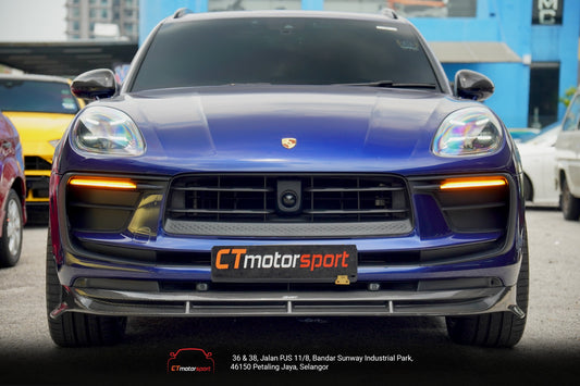 CMST Tuning Front Lip for Porsche Macan 95B.3 Base/S/T/GTS/Turbo Carbon Fiber / FRP