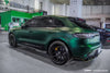 Porsche Macan 95B.3 Base/S/T 2022-2025 with Aftermarket Parts - Carbon Fiber & FRP Side Skirts from CMST Tuning