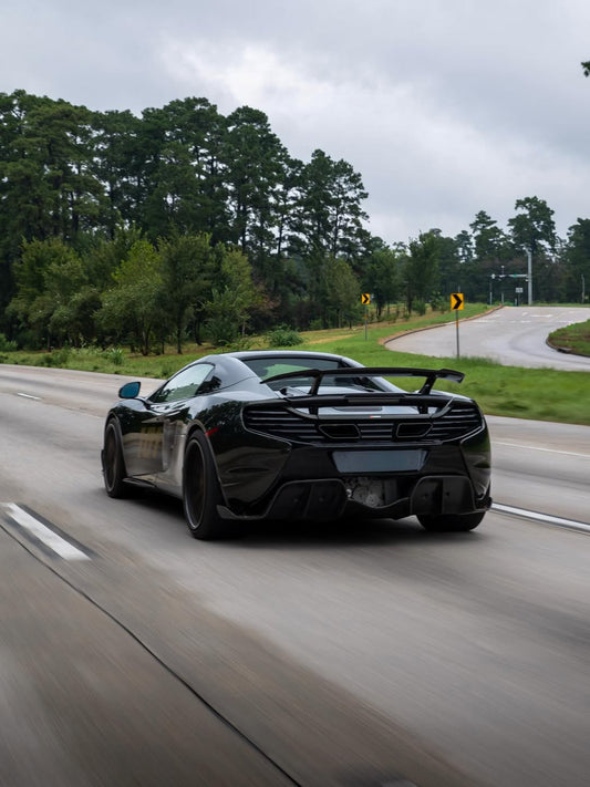 McLaren 650S 2015 2016 with Aftermarket Parts - Rear Diffuser Carbon Fiber / FRP from CMST Tuning