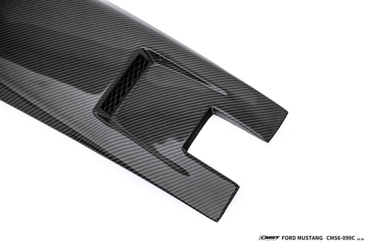 Ford Mustang S650 2.3 Ecoboost 5.0 GT Dark Horse 2024-ON with Aftermarket Parts - Roof Scoop Carbon Fiber / FRP from CMST Tuning