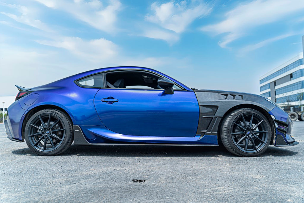 Subaru BRZ ZD8 & Toyota BRZ ZD8 2022-ON with Aftermarket Parts - Carbon Fiber Front Fenders from CMST Tuning