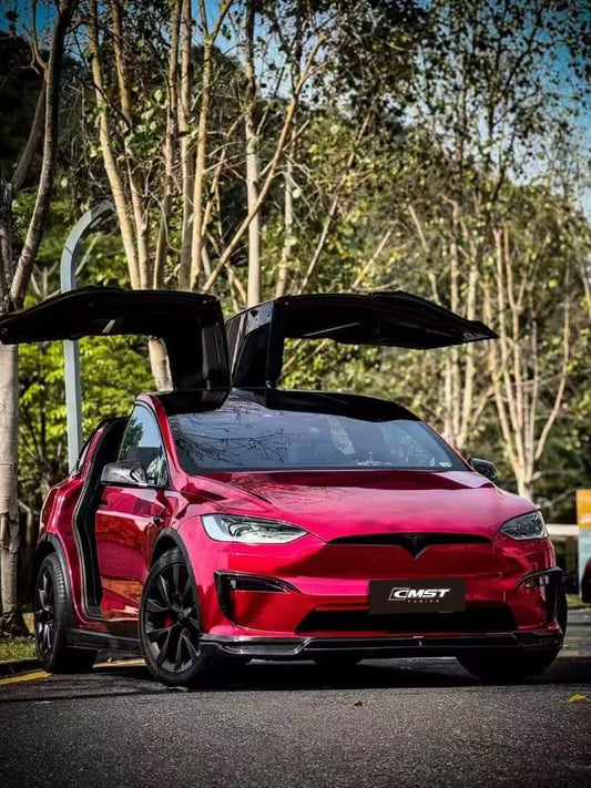 CMST Tuning Carbon Fiber Side Skirts for Tesla Model X 2022-ON
