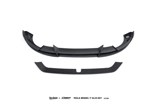 Tesla Model Y Juniper 2026-ON with Aftermarket Parts - V2 Front Lip ABS from CMST Tuning