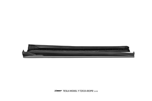 Tesla Model Y Juniper 2026-ON with Aftermarket Parts - V5 Side Skirts PP Polypropylene from CMST Tuning