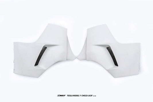 Tesla Model Y Juniper Base 2026-ON with Aftermarket Parts - Rear Bumper Carbon Fiber / FRP from CMST Tuning