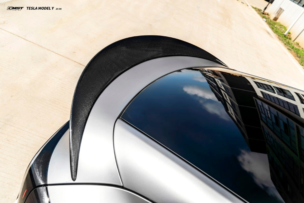 Model Y Performance Rear Spoiler Tesla Model Y Juniper Performance Aftermarket Parts - CMST Tuning Rear ...