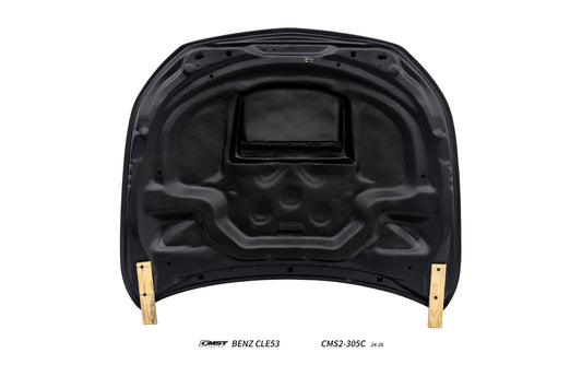 Mercedes Benz CLE-Class AMG CLE 53 / 450 / 300 C236 A236 2024-ON with Aftermarket Parts - V3 Hood Carbon Fiber / FRP from CMST Tuning