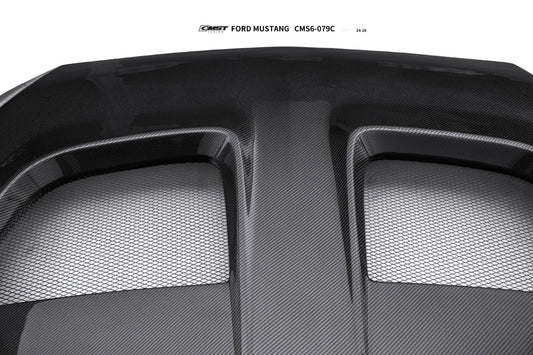 Ford Mustang S650 2.3 Ecoboost 5.0 GT Dark Horse 2024-ON with Aftermarket Parts - GTD Style Full Complete Kit Carbon Fiber / FRP from CMST Tuning