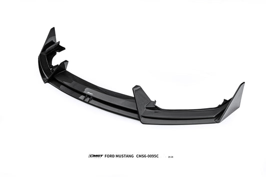 Ford Mustang S650 GT 2024-ON with Aftermarket Parts - V2 Front Lip Carbon Fiber / FRP from CMST Tuning