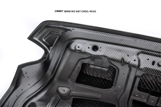 BMW M2CS M2 G87 2023-ON & 2 Series M240i 230i G42 2022-ON with Aftermarket Parts - OEM V1 Style Rear Trunk Dry Pre-preg Carbon Fiber / FRP from CMST Tuning