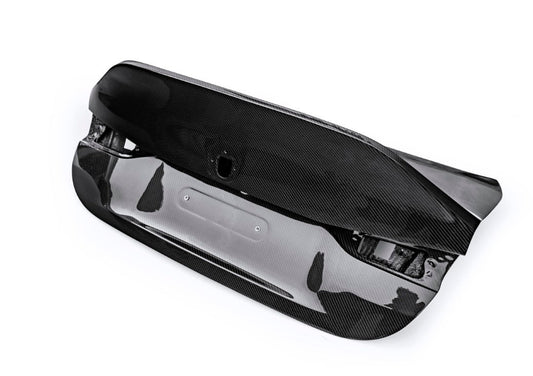 BMW 4 Series M440i 430i G22 2020-ON M4 G82 2020-ON with Aftermarket Parts - V2 Trunk Dry Pre-preg Carbon Fiber / FRP