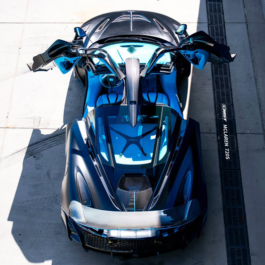 McLaren 720S 2018 2019 2020 2021 2022 2023 & 750S 2024-ON & 765LT 2021 2022 with Aftermarket Parts - Hood Carbon Fiber / FRP from CMST Tuning