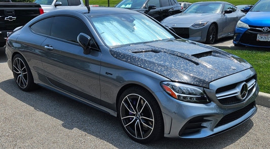 CMST Tuning V3 Hood for Mercedes Benz C-Class C43 C400 C300 W205 Carbon Fiber/FRP