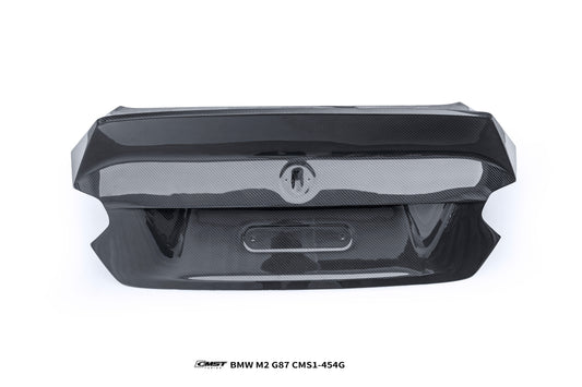 BMW M2CS M2 G87 2023-ON & 2 Series M240i 230i G42 2022-ON with Aftermarket Parts - V3 Style Rear Trunk Dry Pre-preg Carbon Fiber / FRP from CMST Tuning