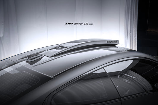 BMW M3CS M3C M3 G80 G81 2021-ON & M4CS M4C M4 G82 G83 2021-ON with Aftermarket Parts - Roof Scoop Dry Pre-preg Carbon Fiber / FRP from CMST Tuning