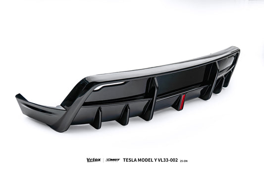 Tesla Model Y Juniper 2026-ON with Aftermarket Parts - V2 Rear Diffuser ABS from CMST Tuning
