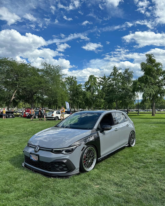 Volkswagen Golf R GTI Base MK8 2022-ON with Aftermarket Parts - Carbon Fiber / FRP Front Fenders from CMST Tuning