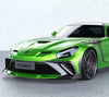 Mercedes Benz AMG GT/GTS/GTC C190 (fits both Pre-facelift & facelift)2015-2021 with Aftermarket Parts - Paragon Style Carbon Fiber & FRP Front Bumper & Lip from Robot Craftsman
