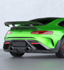 Mercedes Benz AMG GT/GTS C190 2015-2021 with Aftermarket Parts - Paragon Style Carbon Fiber & FRP Rear Bumper & Diffuser from Robot Craftsman