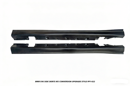 BMW 3 Series 330ci 325ci 320ci E46 1999 2000 2001 2002 2003 2004 2005 with Aftermarket Parts - M3 Conversion Upgrade Style Side Skirts PP Polypropylene from DuPont Tech
