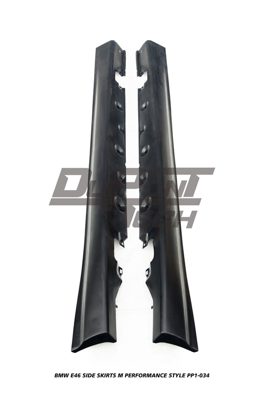 BMW 3 Series 330ci 325ci 320ci E46 1999 2000 2001 2002 2003 2004 2005 with Aftermarket Parts - M Performance Style Side Skirts PP Polypropylene from DuPont Tech
