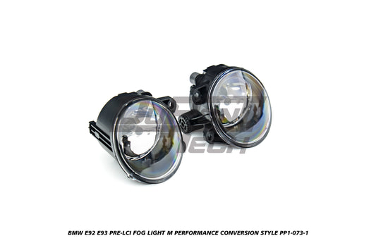 BMW 3 Series E92 E93 Pre-LCI 2006 2007 2008 2009 with Aftermarket Parts - M Performance Conversion Style Front Bumper & Fog Light PP Polypropylene from DuPont Tech
