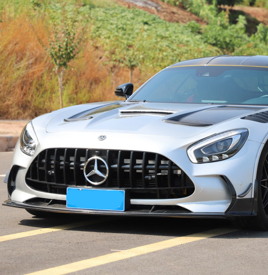 Mercedes Benz AMG GT GTS C190 2016 2017 2018 2019 2020 2021 with Aftermarket Parts - Black Series Conversion Style Full Body Kit Polypropylene / Dry Pre-preg Carbon Fiber from DuPont Tech