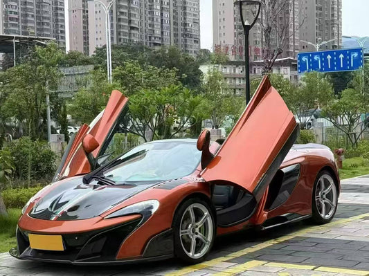 McLaren 650S MP4-12C 2012 2013 2014 2015 2016 with Aftermarket Parts - 675LT Style Side Vents Carbon Fiber / FRP from Aero Republic