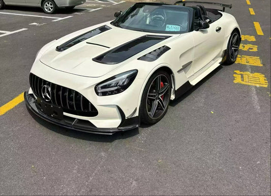 Mercedes Benz AMG GT GTS GTC GTR Pro C190 2016 2017 2018 2019 2020 2021 with Aftermarket Parts - Black Series Conversion Style Front Fenders Dry Pre-preg Carbon Fiber from DuPont Tech