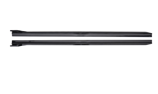 BMW i7 M70 / xDrive60 / eDrive50 (with M-package rocker panel) G70 2023-ON &  7 Series 760i xDrive / 750e xDrive / 740i xDrive / 740i G70 2023-ON with Aftermarket Parts - Black Warrior M Performance Style Side Skirts ABS from DuPont Tech