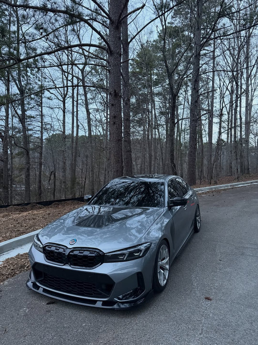 BMW 3 Series M340i 330i (Fits Both Pre-LCI & LCI) G20 2019-ON with Aftermarket Parts - CS Style Hood Metal from DuPont Tech
