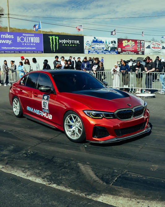 BMW 3 Series M340i 330i (Fits Both Pre-LCI & LCI) G20 2019-ON with Aftermarket Parts - CS Style Hood Metal from DuPont Tech
