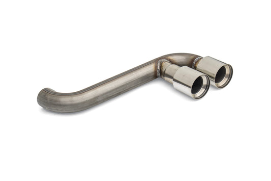 MINI Cooper JCW (John Cooper Works) S Base F56 F57 Pre-LCI 2014 2015 2016 2017 2018 with Aftermarket Parts - JCW Conversion Upgrade Style Exhaust Tips Stainless Steel from DuPont Tech