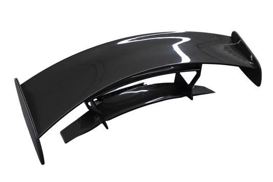 Mercedes Benz AMG GT GTS GTC C190 2015 2016 2017 2018 2019 2020 2021 with Aftermarket Parts - Black Series Conversion Style Rear Wing Dry Pre-preg Carbon Fiber from DuPont Tech