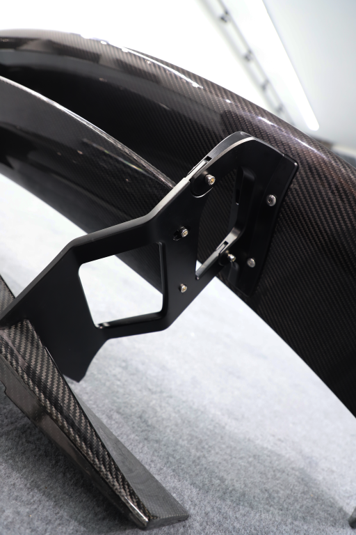 Mercedes Benz AMG GT GTS GTC C190 2015 2016 2017 2018 2019 2020 2021 with Aftermarket Parts - Black Series Conversion Style Rear Wing Dry Pre-preg Carbon Fiber from DuPont Tech