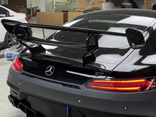 Mercedes Benz AMG GT GTS C190 2016 2017 2018 2019 2020 2021 with Aftermarket Parts - Black Series Conversion Style Full Body Kit Polypropylene / Dry Pre-preg Carbon Fiber from DuPont Tech