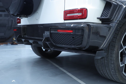 Mercedes Benz G-Class G63 AMG G550 W463A W464 2019 2020 2021 2022 2023 2024 with Aftermarket Parts - BRBS B800 Style B900 Upgrade Package Dry Pre-preg Carbon Fiber from DuPont Tech
