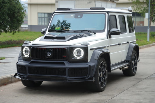 Mercedes Benz G-Class G63 AMG G550 W463A W464 2019 2020 2021 2022 2023 2024 with Aftermarket Parts - BRBS B800 Style Front Bumper PP Polypropylene from DuPont Tech