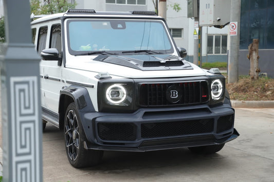 Mercedes Benz G-Class G63 AMG G550 W463A W464 2019 2020 2021 2022 2023 2024 with Aftermarket Parts - BRBS B800 Style Front Bumper PP Polypropylene from DuPont Tech