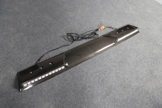 Mercedes Benz G-Class G63 AMG G550 W463A W464 2019 2020 2021 2022 2023 2024 with Aftermarket Parts - BRBS B800 Style Roof Mounted Light Bar LEDs Dry Pre-preg Carbon Fiber from DuPont Tech