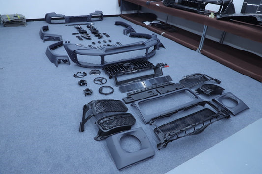 Mercedes Benz G-Class G63 AMG G550 W463A W464 2019 2020 2021 2022 2023 2024 with Aftermarket Parts - BRBS B800 Style B800 Package PP Polypropylene from DuPont Tech