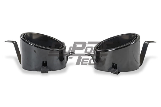 DuPont Tech GT2RS Conversion Style Exhaust & Tips for Porsche 911 991.1 Carrera 2012-2016 Stainless Steel