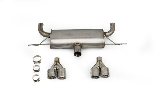 BMW X5 xDrive50i eDrive F15 (Both Fits Pre-LCI & LCI) 2014 2015 2016 2017 2018 with Aftermarket Parts - X5M Conversion Upgrade Style Exhaust Tips Stainless Steel from DuPont Tech
