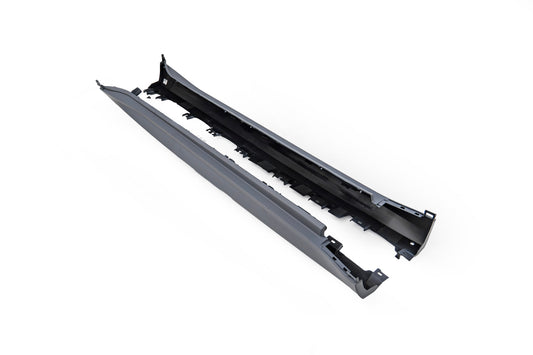 BMW X5 M60i s/x Drive 40i xDrive 50e G05 LCI 2024-ON with Aftermarket Parts - X5M Conversion Upgrade Style Side Skirts PP Polypropylene from DuPont Tech
