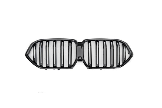 BMW X6 M50i x/s Drive40i G06 Pre-LCI 2020 2021 2022 2023 with Aftermarket Parts - X6M Conversion Upgrade Style Front Kidney Grill ABS from DuPont Tech