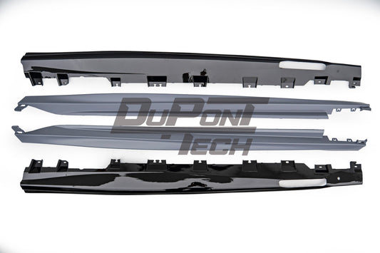 BMW X6 M60i xDrive40i G06 LCI 2024-ON with Aftermarket Parts - X6M Conversion Upgrade Style Side Skirts PP Polypropylene from DuPont Tech