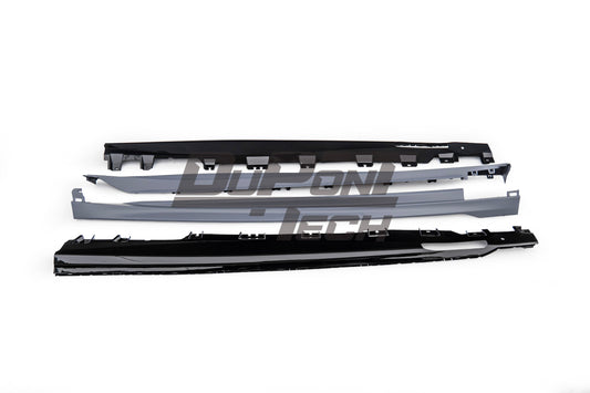 BMW X6 M60i xDrive40i G06 LCI 2024-ON with Aftermarket Parts - X6M Conversion Upgrade Style Side Skirts PP Polypropylene from DuPont Tech