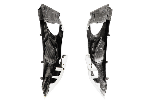 Porsche 718 982 Cayman &amp; Boxster (Base / T / S / GTS / GT4 / Spyder) 2017 2018 2019 2020 2021 2022 2023 2024 2025 with Aftermarket Parts - RS Style Front Fenders Partial Carbon Fiber / PP Polypropylene from&nbsp;Dupont Tech